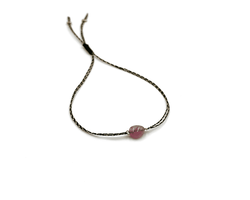 Bracelet tourmaline rose