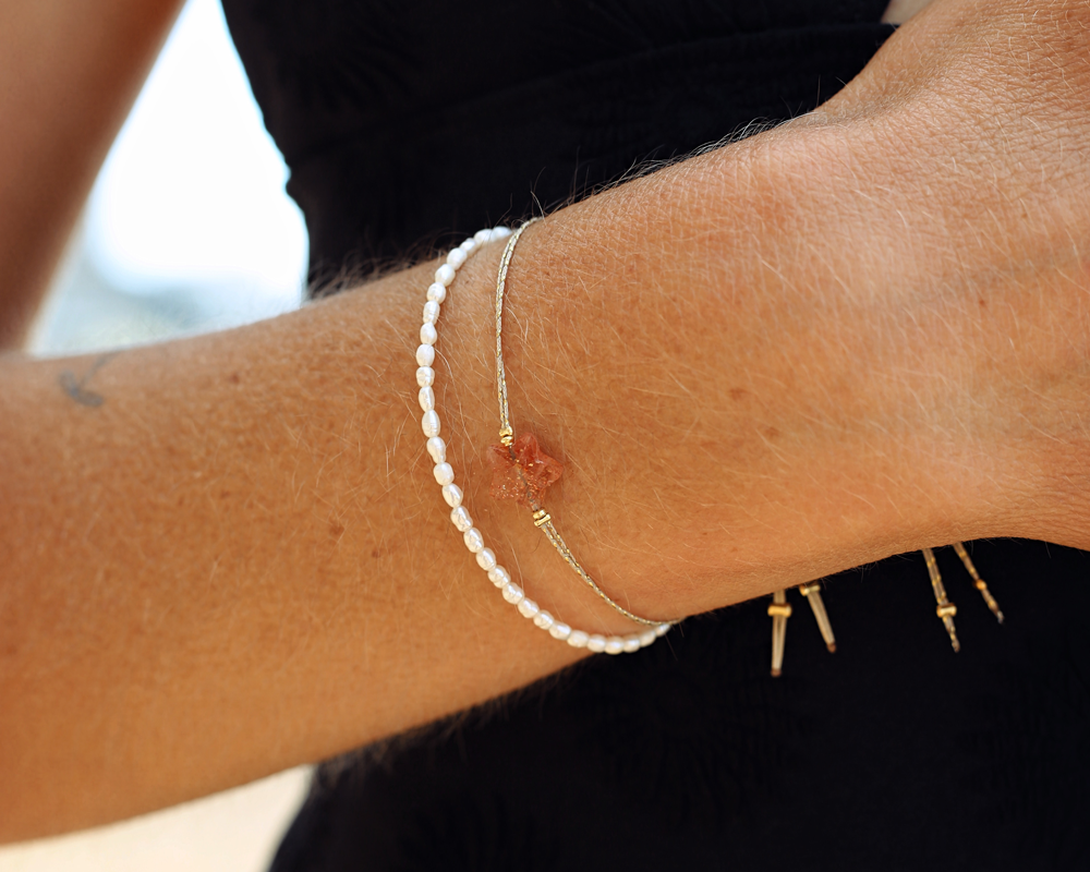 Bracelet Perles de Culture « L'Ecume »