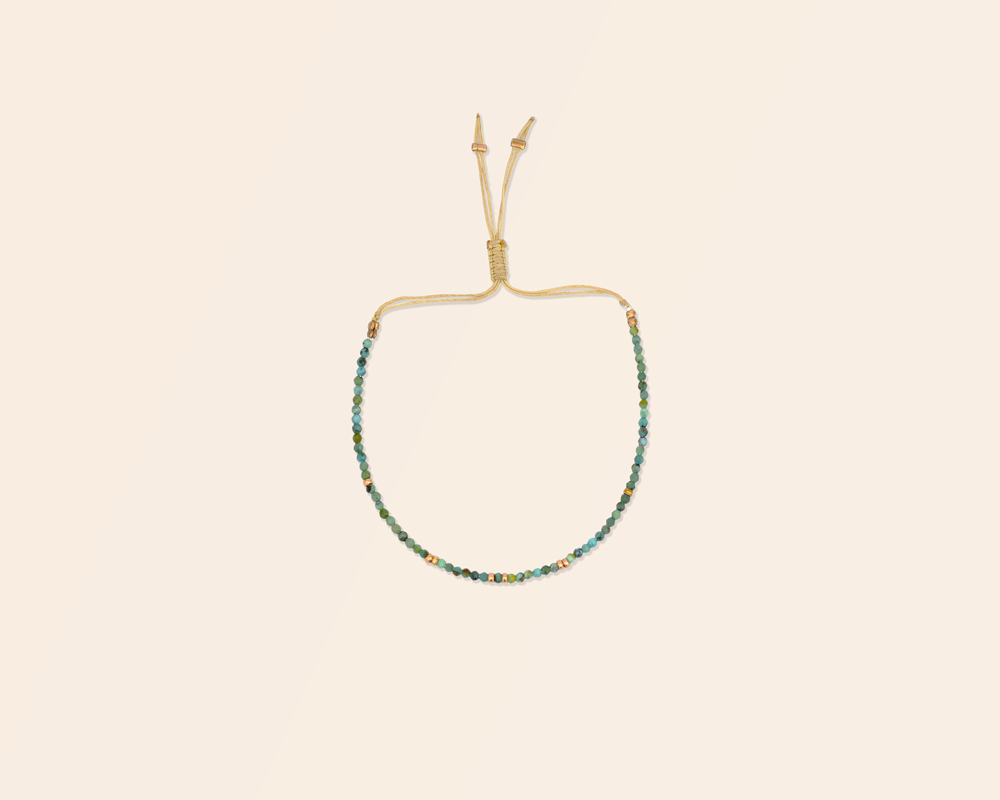 Bracelet Turquoise "Fragment Uranien"